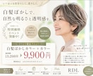 美容サロンのPOP・販促物デザイン作りますます 美容師が作る美容師視点の“伝わる販促” イメージ2