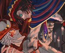 第五人格風のイラストをメインに描きます 鑑賞用、グッズ用、アイコン用などイメージに沿った絵を！！ イメージ6