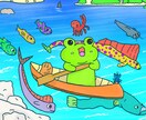 デフォルメした動物のキャラクターイラストを描きます 動物デフォルメイラスト専門です。 イメージ5