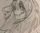 頭から首、または肩までのイラスト描きます アカウント画像やイラストのラフ画でお困りの方へ イメージ3