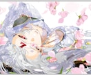 商用利用可◎一枚絵作成いたします 動きのあるイラストで目に止まる印象的な1枚を。 イメージ2