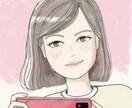 似顔絵、アイコン、イラスト、作成します ♡アート風、水彩画風などオシャレに描きます♪ペットも描きます イメージ10