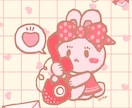 甘くて可愛いイラスト描きます ♡アイコンや一枚絵,キャラクターデザイン等♡※商用利用可 イメージ6