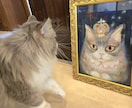 大切なペットを物語のある一枚に描きます 写真からその子らしさと愛情を一枚の絵に イメージ2
