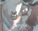 キャラクターイラスト・同人誌表紙描きます ☆開設記念価格 先着10名様まで-1500円☆ イメージ2