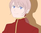 アニメ塗りタッチで可愛いアイコン描きます 表情違い＆目の動きのみアニメーションも別途追加できます！ イメージ2