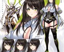 立ち絵制作承ります お客様の素敵なイメージを丁寧に形にしてお渡しいたします イメージ7