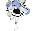 キャラクター立ち絵イラスト描きます 前後感、動きのあるイラストをご希望の方に イメージ2