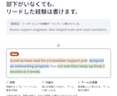 外資IT採用責任者が英文レジュメを添削します ⭐️先着５名限定価格  特に外資IT ポストセールス職向け イメージ7