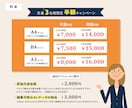 先着３名様！半額｜心に届く集客チラシを作成します ◎修正無制限◎お客様の思いを大事に、丁寧に制作します。 イメージ2