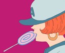 アイコンイラストなどのシンプルイラスト描きます SNSでも使える可愛いイラストを描きます！ イメージ3