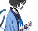 歌ってみたサムネ/イラスト/アイコン承ります 絵柄広めでサムネイラスト、歌ってみた等イラスト作成します イメージ3