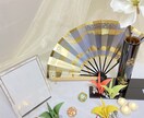 結婚式ウェルカムスペース提案レンタルします 和風小物であなただけのウェルカムスペースに。 イメージ1