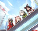 イラストを描きます メインビジュアル/デスクトップ/ポスター/MVなどに イメージ4
