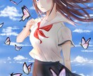 可愛いアイコン，イラスト，立ち絵描きます 女性キャラであれば版権物もオリジナルも可能です。 イメージ1