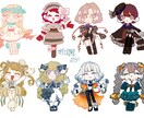 イラスト描きます ドレスデザインから立ち絵、一枚絵まで幅広く！ イメージ6