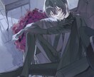 美麗な人物イラストを制作します 配信用サムネやビジュアルイラストなど！気軽にご相談ください！ イメージ2