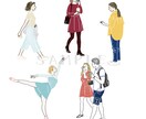 カラフルでおしゃれな手描きイラストを制作します 広告、名刺、書籍、webサイト、SNSアイコンなどに イメージ1