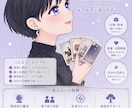 将来が不安な人へ。あなたの未来を具体化します 20代後半は人生の転換期。あなたの未来をカードで明確化。 イメージ1