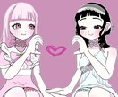 安く早くポップなイラスト描きます 商用利用OK！納得のいくイラスト仕上げます！ イメージ1