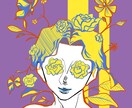 カラフルでポップな色使いのイラストを描きます 芸術大学での学んだリアルすぎない、カラフルでポップ イメージ2