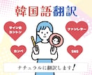 韓国語⇄日本語翻訳いたします ヲタクの私がみなさんの推し活をお手伝いします！ イメージ1