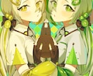 目を引くアニメ調のキャライラストを描きます キャラデザからでもOK！/最高の一枚をお届けします。 イメージ3