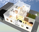 平面図から内観、外観の建築パースを作成致します 新築だけでなく、リフォームのイメージ確認や広告用としても イメージ3