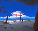 背景や風景メインの一枚絵を制作いたします 感情に訴えるイラストを制作します。MVのサムネイルなどに。 イメージ2