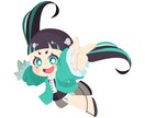 ちびキャラのループアニメーション素材を制作します ちびキャラがふわふわ動く！OPやEDなどの素材にどうぞ！ イメージ2