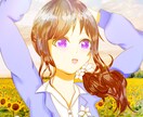 SNSアイコン、ヘッダー描きます 明るく鮮やかなイラストを描いています。 イメージ5