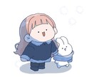 ゆるくてかわいいイラスト描きます SNSアイコンから挿絵まで幅広くゆるかわいく彩ります イメージ7