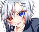 キラキラの目のアイコン・OC1枚絵描きます 可愛い女の子が得意です！あなたのためのアイコン描きます！ イメージ5