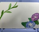 世界に一つだけのメッセージカード作ります お好きな植物教えてください！お描きいたします！ イメージ1
