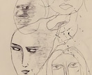 描いてほしい雰囲気の絵を描きます 他とは被らない、完全手描きの絵を描きます イメージ1