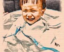 写真を手書き風にします ペット・子供の写真を手書き風に加工します イメージ2