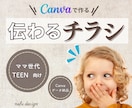 Canvaで「伝わる」チラシ作ります 分かりやすい！低価格で良いものを！ イメージ1