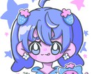 かわいいイラストを提供します かわいくてキラキラしたイラストを制作します イメージ3