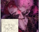 多種多様！オリジナルイラスト作成します あなたの配信画面やSNSをもっと可愛く華やかに彩ります✨ イメージ6