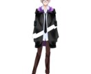 Live2D・モデリングしやすい立ち絵制作します Live2Dモデリングに対応したパーツ分けイラスト制作します イメージ5
