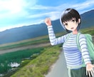 魅力的でおしゃれかわいい全身イラスト作成します 商業連載絵師が修正無制限で女の子中心に描きます イメージ10