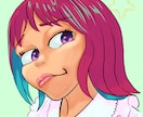 アイコン/立ち絵/一枚絵キャライラストを描きます アイコンや創作キャラなど、あなただけのイラストを！ イメージ1