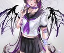 病みかわイラスト制作します MVイラストから立ち絵、アイコンを病みかわいく描きます！ イメージ4