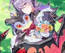 歌みた・SNS・サムネ用高品質一枚絵制作します 透明感×高彩度で目を引く一枚絵を表現します！ イメージ3