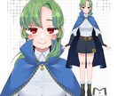 商用利用可！Live2Dパーツ分けイラスト描きます 納品後のモデリングまでしっかりサポート！ イメージ8
