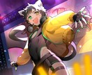 表情豊かで動きのあるイラストを描きます 戦闘シーンや感情豊かなシーンをイメージして描きます イメージ6