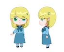 手描きダンスアニメーション(10秒以内)制作します オリジナルMVやSNS投稿用などに最適です。 イメージ2
