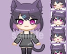 持込みもOK！１からVTuberモデルを作成します 安価でキャラデザ・パーツ分け・モデリングまでを一括対応！ イメージ3