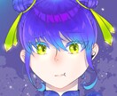 エモい！かわいい！な女の子のイラスト描きます SNSアイコン、一枚絵に！繊細なイラストも制作可能。 イメージ3
