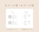顔合わせのしおりをつくります データのみも印刷・配送も可能！ イメージ6